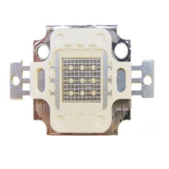 Мощный светодиод ARPL-11W-EPA-2020-Green525 (27-31v, 350mA) (ARL, 20x20мм)