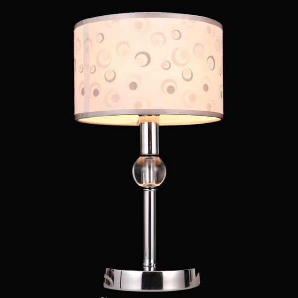 Интерьерная настольная лампа Flante FLANTE 75058/1T CHROME Natali Kovaltseva