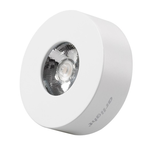 Мебельный накладной светодиодный светильник LTM-Roll-70WH 5W Day White 10deg