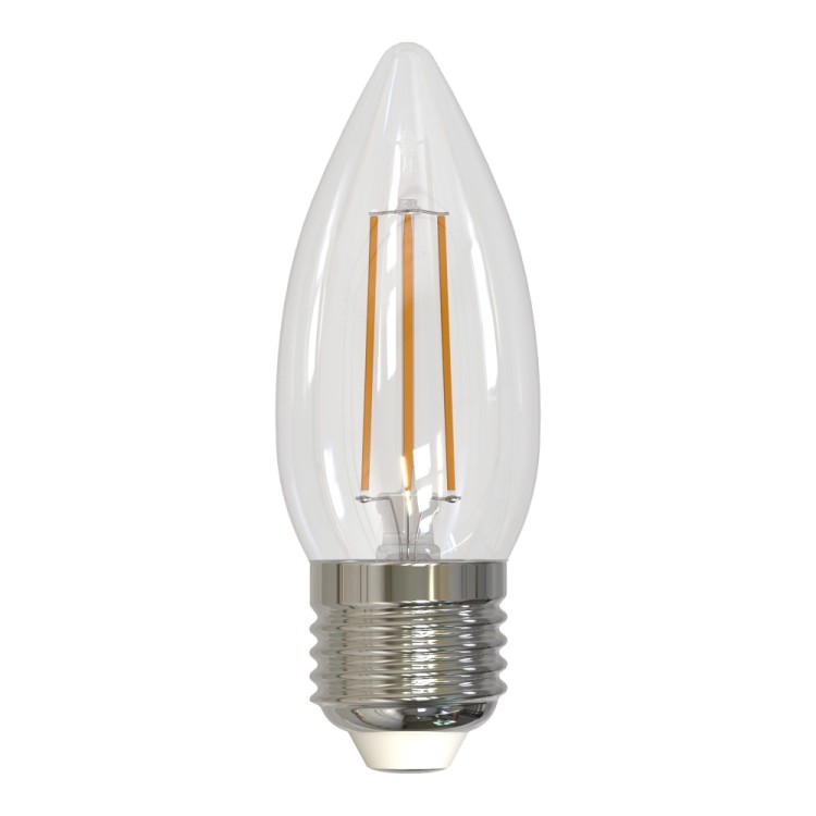 Лампочка светодиодная  LED-C35-5W/NW/E27/CL/DIM GLA01TR картон