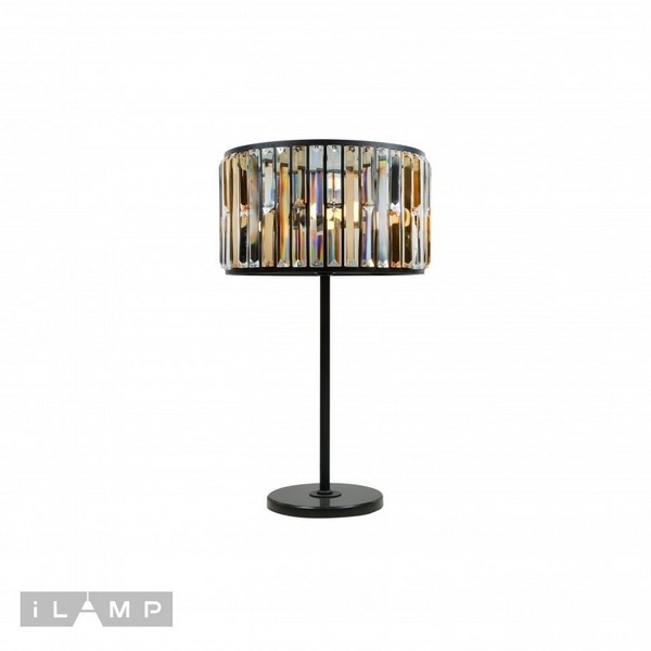 Интерьерная настольная лампа Royal 10390-3T BK iLamp