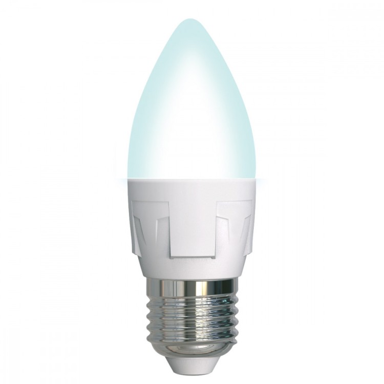 Лампочка светодиодная  LED-C37 7W/4000K/E27/FR/DIM PLP01WH картон
