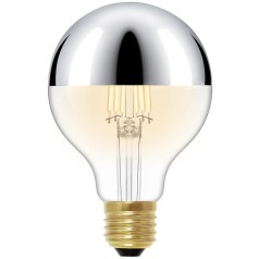 Лампочка светодиодная Edison Bulb G80LED Chrome