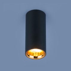 Точечный светильник DLR030 DLR030 12W 4200K черный матовый/золото